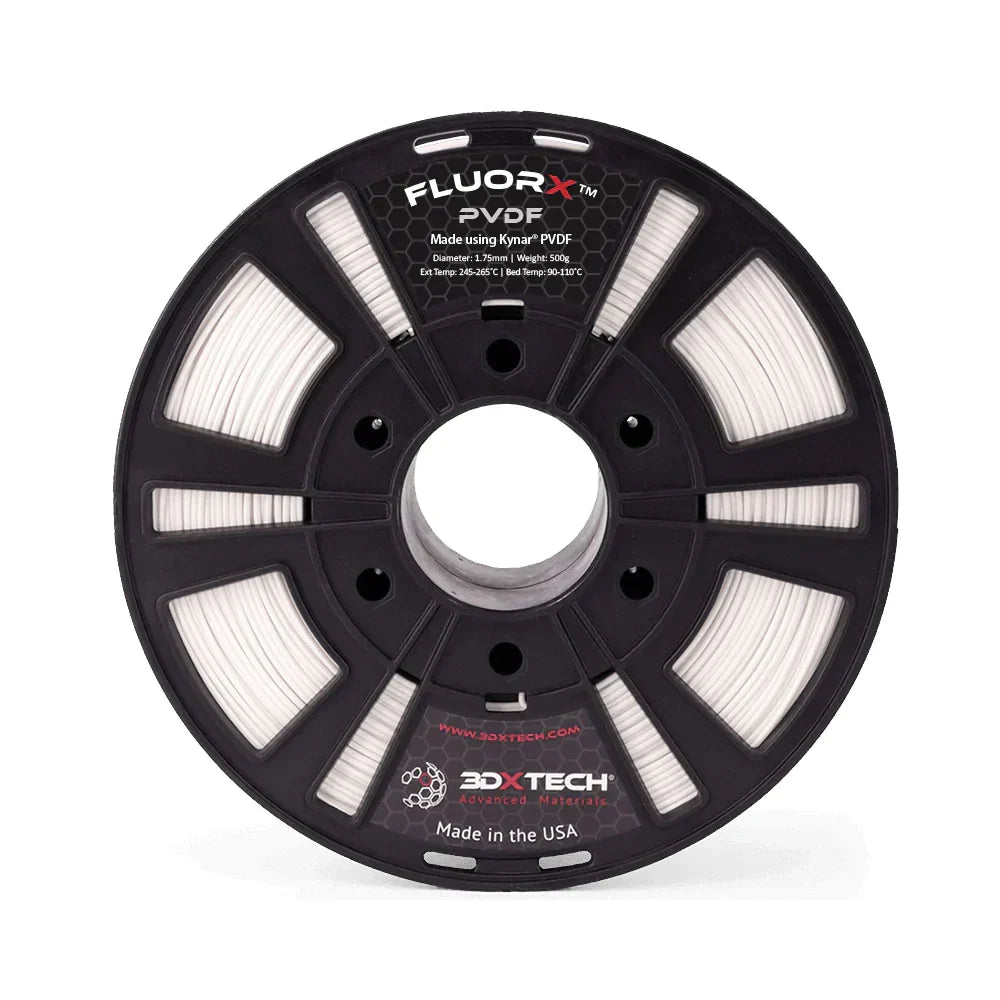 3DXTech - FluorX PVDF - Naturel (natural) - 1,75 mm - 750 g