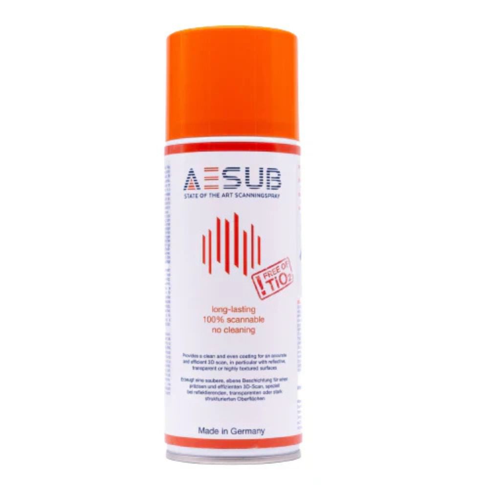 AESUB - Spray Matifiant 400 ml pour scanners 3D - Orange