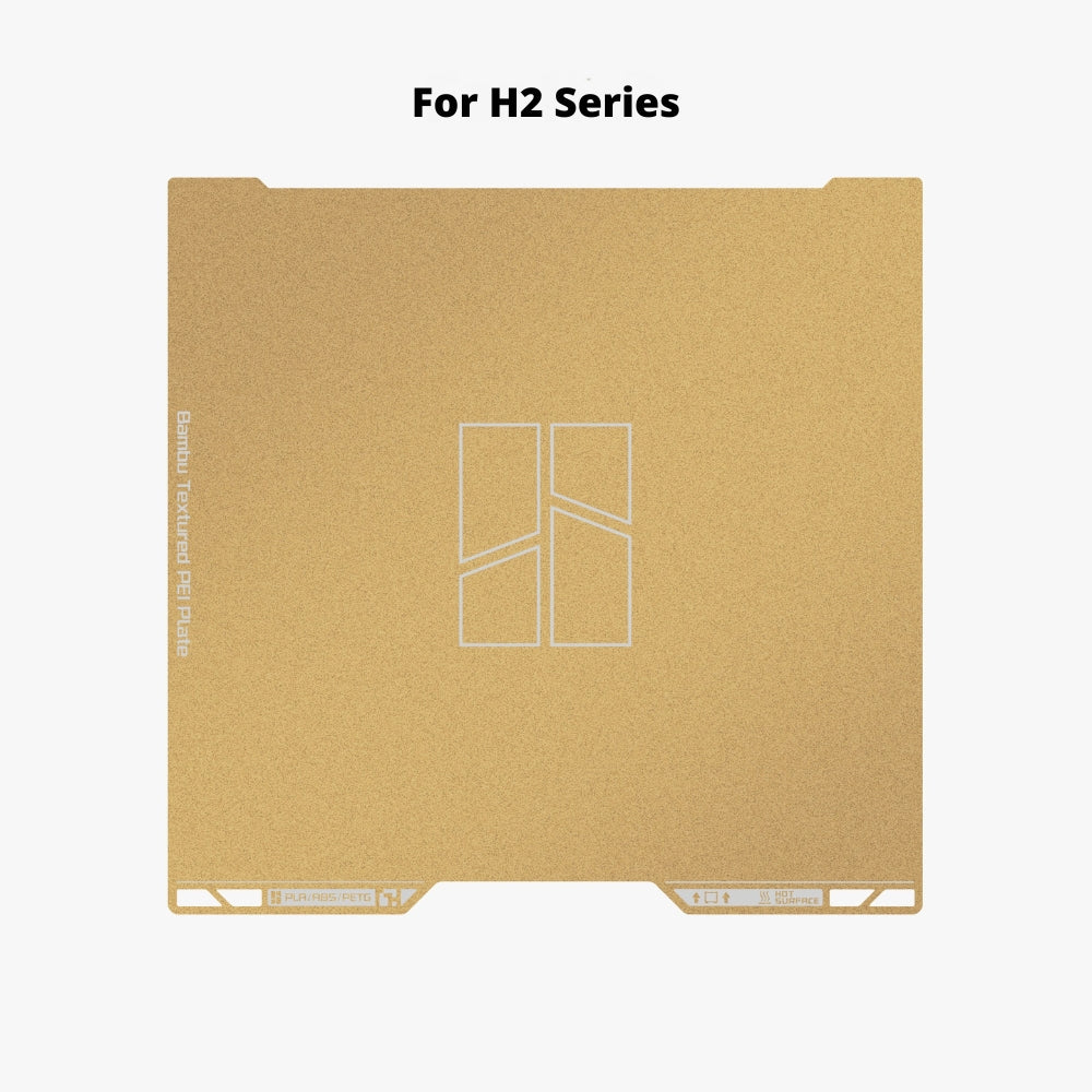 Bambu Lab - Série H2 - Plateau d'impression PEI Texturé (Textured PEI Plate)