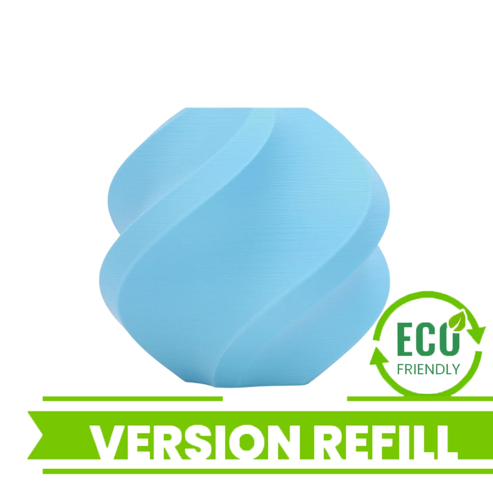 Bambu Lab - PLA Matte - Bleu Ciel (Sky Blue) - 1,75 mm - 1 kg Refill