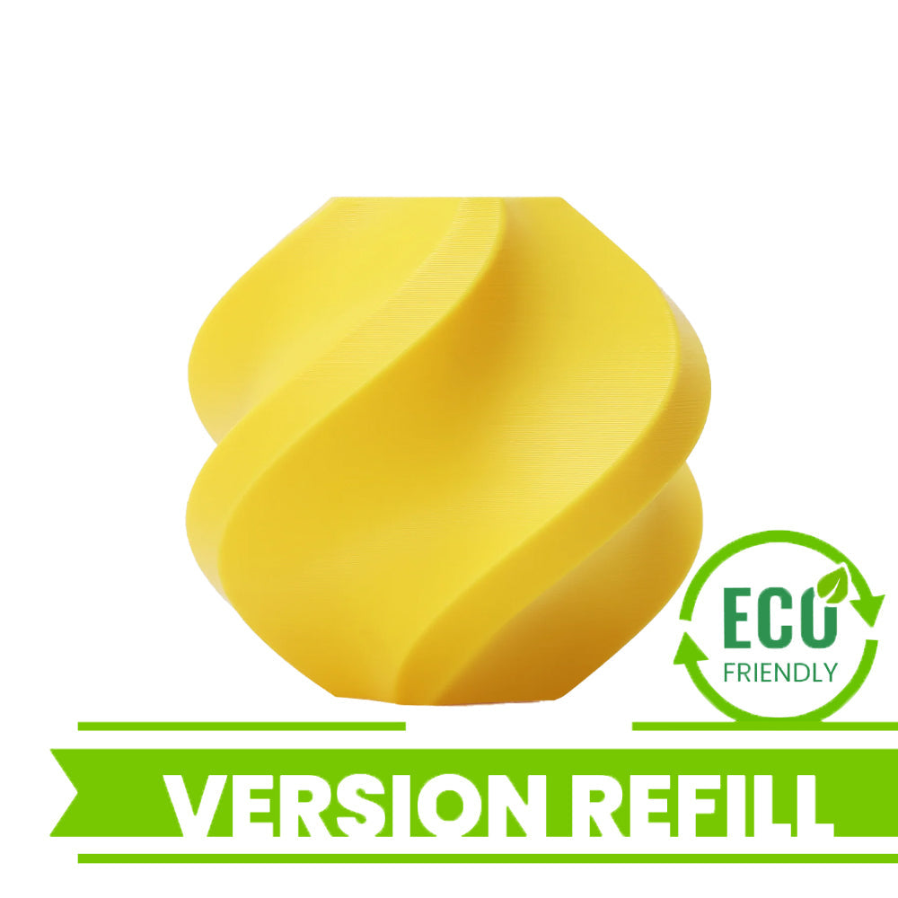 Bambu Lab - PETG HF - Jaune (Yellow) - 1,75 mm - 1 kg - Refill