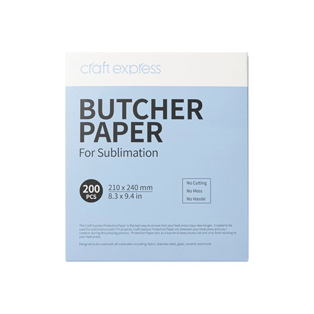 Craft Express - Sublimation - Papier de protection thermique A4 - 21 x 24 cm