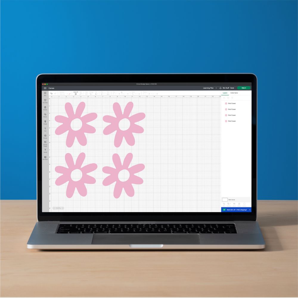 Cricut - Venture - Machine de Découpe avec Support d'Accueil
