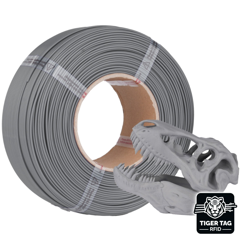 Jamg He - Hi-Speed PLA+ - Gris (Grey) - 1,75 mm - 1 kg - Refill avec RFID TigerTag