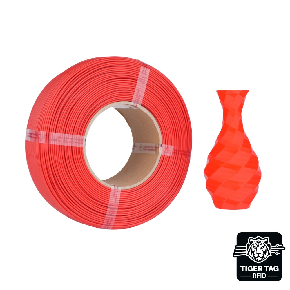 Jamg He - PETG - Feu Rouge (Traffic Red) - 1,75 mm - 1 kg - Refill avec RFID TigerTag