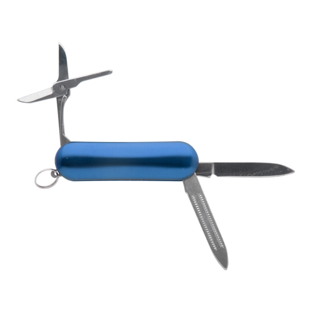 MissKraft - Mini couteau de poche multi fonctions Gorner - Bleu