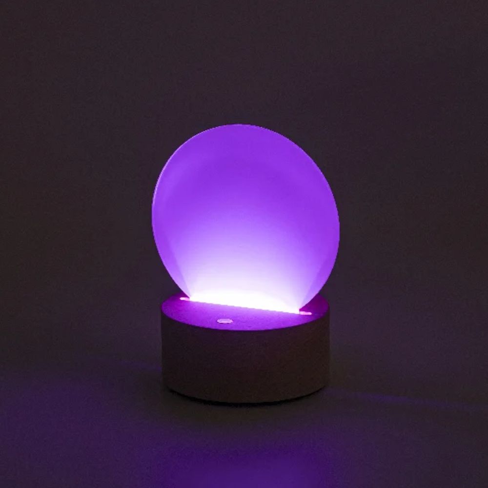 MissKraft - Sublimation - Base Rechargeable LED Ronde - 7 couleurs