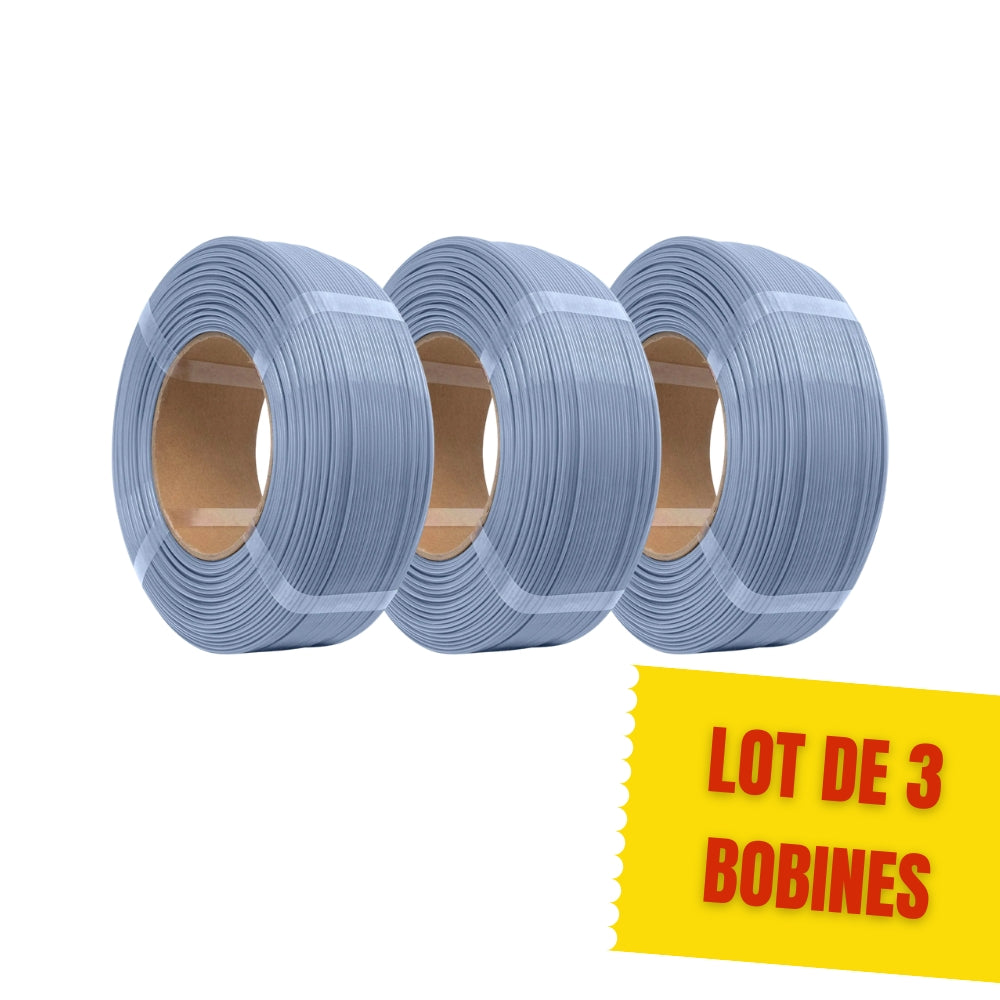 Pack Refill eSun - 3x PETG Gris