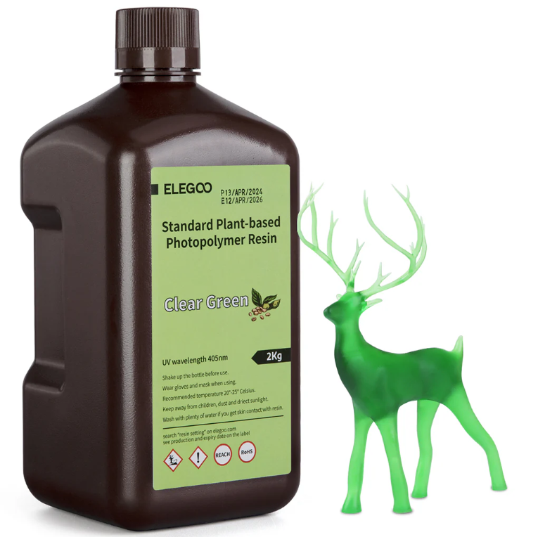 Elegoo Résine ABS-Like plant based - Green - 2L