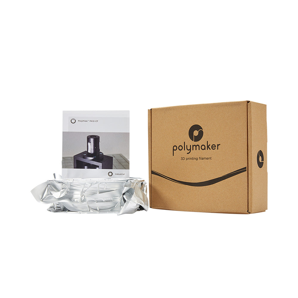 Polymaker - PolyMide PA12-CF (Nylon 12) - Noir (Black) - 1,75 mm - 500 g