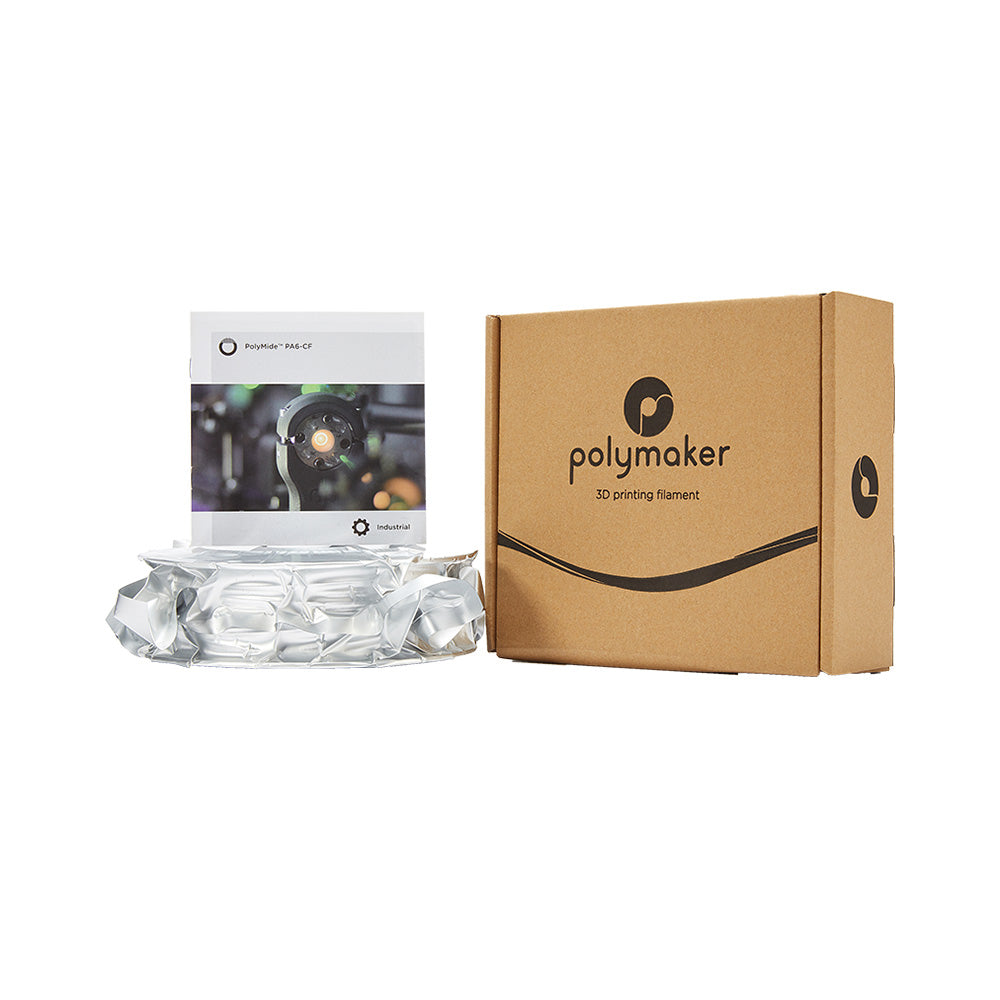 Polymaker - PolyMide PA6-CF (Nylon 6) - Noir (Black) - 1,75 mm - 500 g