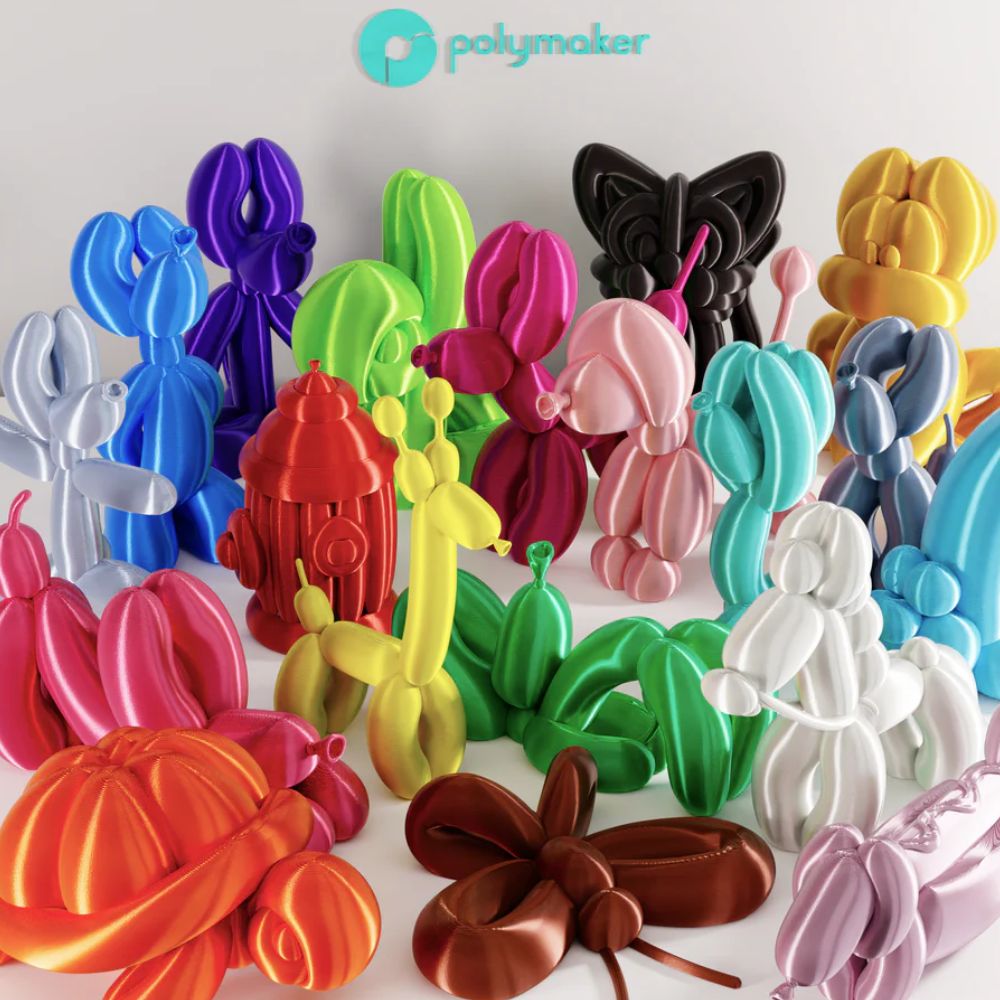 Polymaker - PolyLite Silk PLA - Rouge (Red) - 1,75 mm - 1 kg