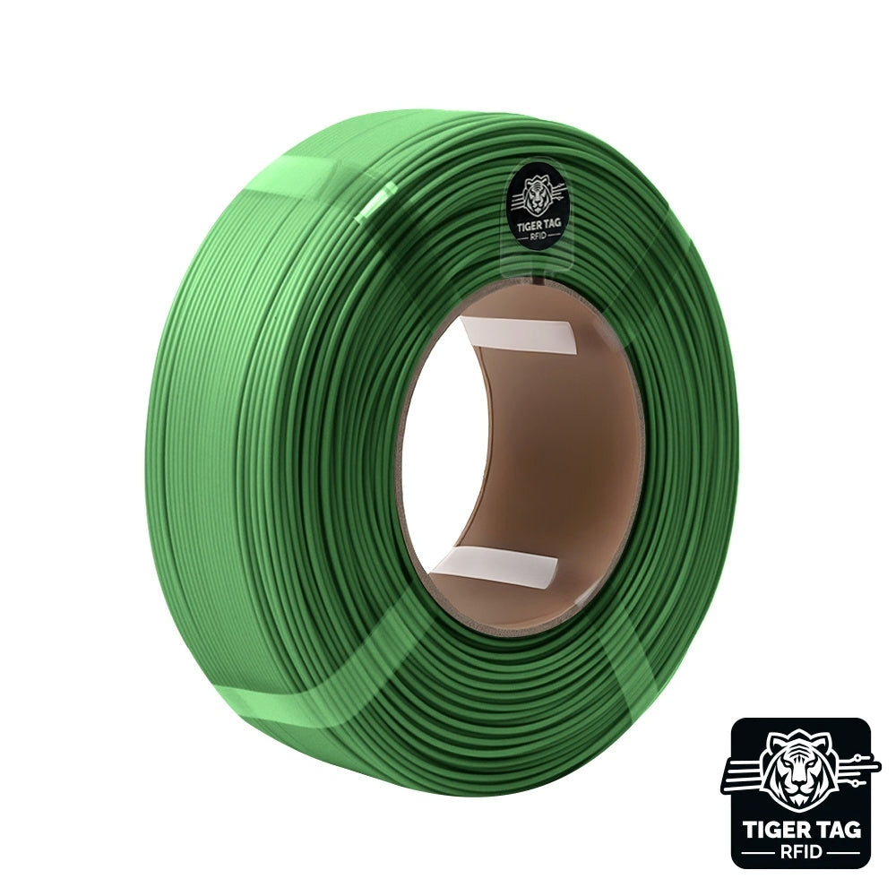R3D - PETG Matte - Vert Olive (Olive Green) - 1,75 mm - 1 kg Refill avec RFID TigerTag