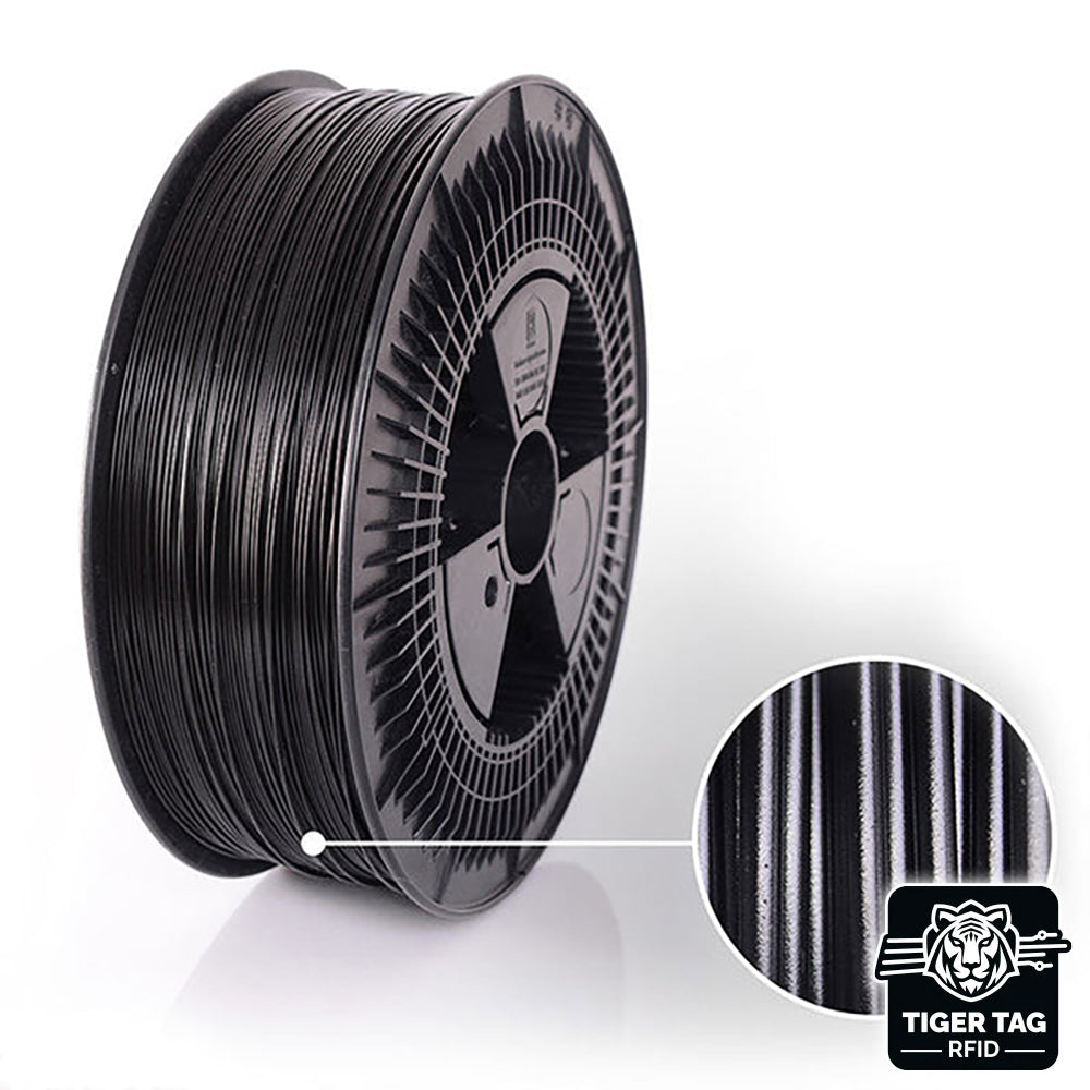 Rosa3D - PETG Standard HS - Noir (Black) - 1,75 mm - 3 kg avec RFID TigerTag