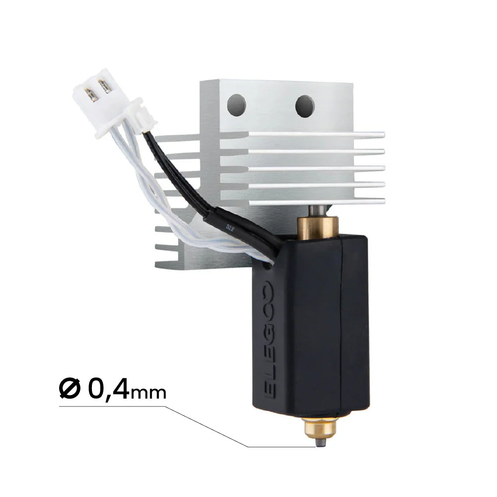 Elegoo - Centauri Carbon - Kit de Hotend Extrudeur Assemblé (Assembled Extruder Hotend Kit) - 0,4 mm