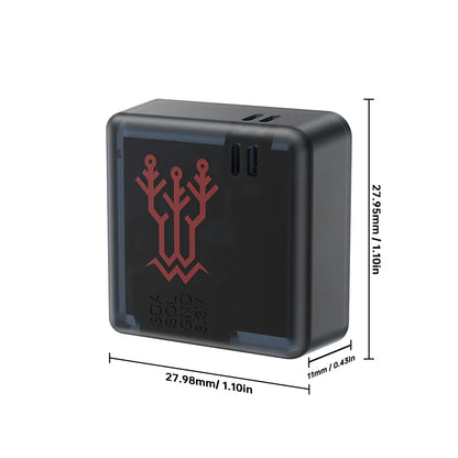 BIGTREETECH - Panda Sense avec Coque Durable en PP - Capteur Magnétique de Température et d'Humidité Haute Précision