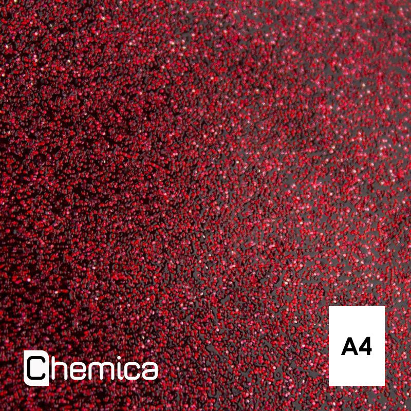 Chemica - Galaxy Rouge (Red) - Feuille 30 cm x 20 cm
