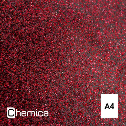 Chemica - Galaxy Rouge (Red) - Feuille 30 cm x 20 cm