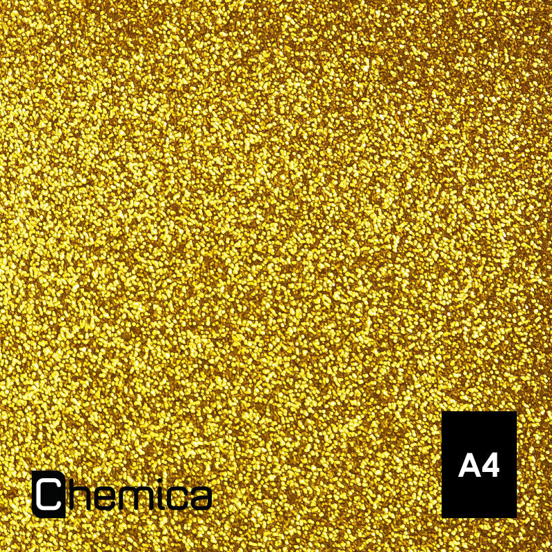 Chemica - Bling Bling Star - Jaune Or  (Yellow Gold) - 30 x 20 cm