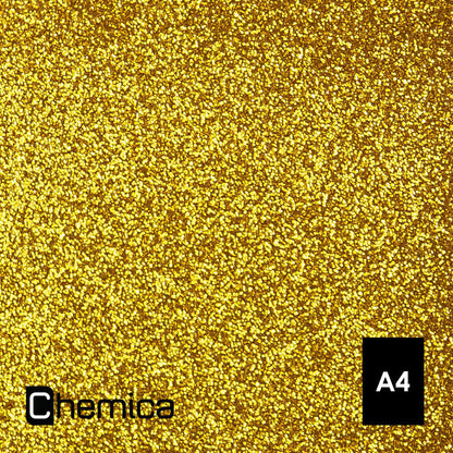 Chemica - Bling Bling Star - Jaune Or  (Yellow Gold) - 30 x 20 cm