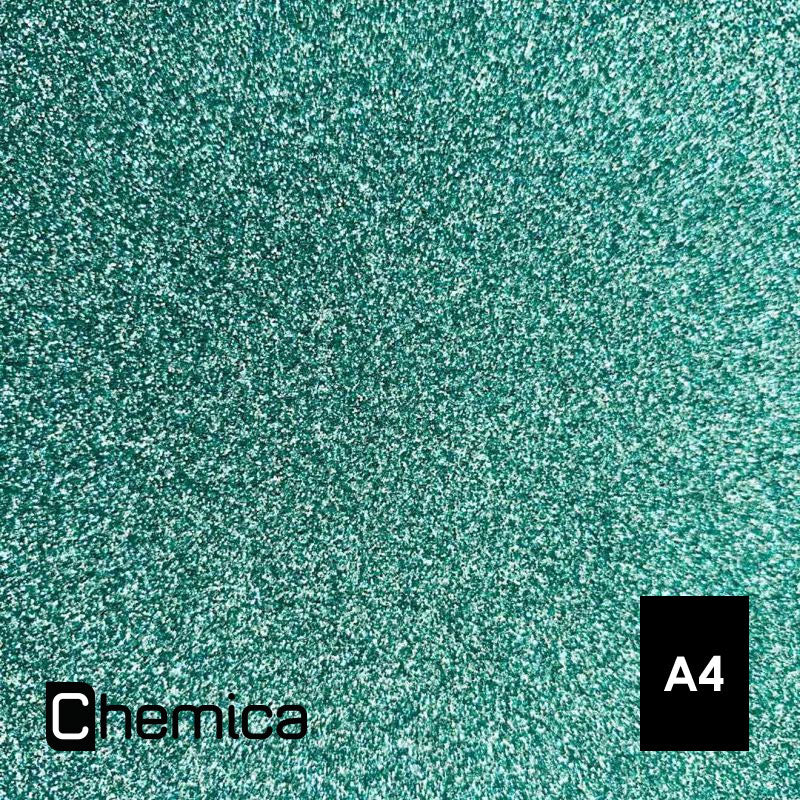 Chemica Bling Bling Star - Jade Bleu (Blue Jade) - Feuille 30 x 20 cm