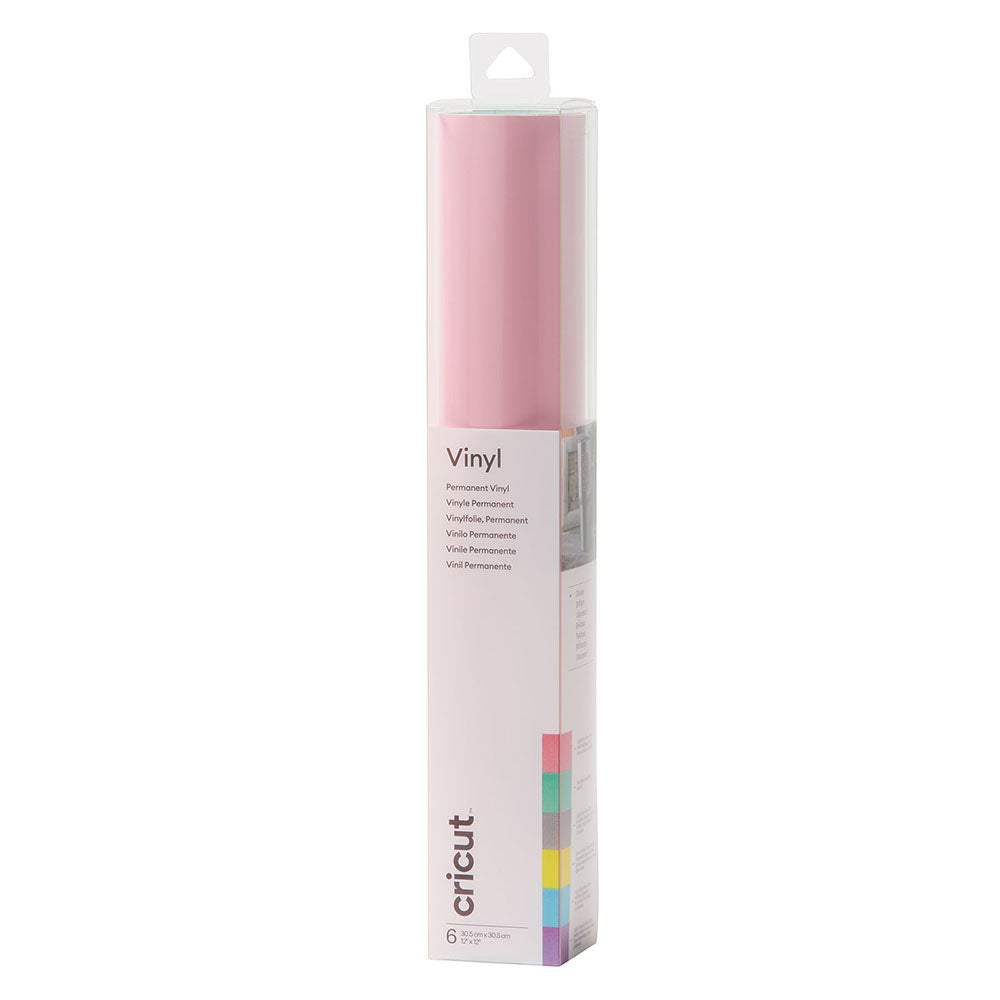 Cricut - Assortiment Vinyles Permanents Brillants - Pastels