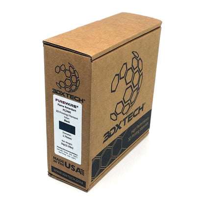 3DXTech - Firewire FR-PC/ABS (Flame Retardant) - Noir (Black) - 1.75 mm - 1 kg, Filament, 3DXTECH