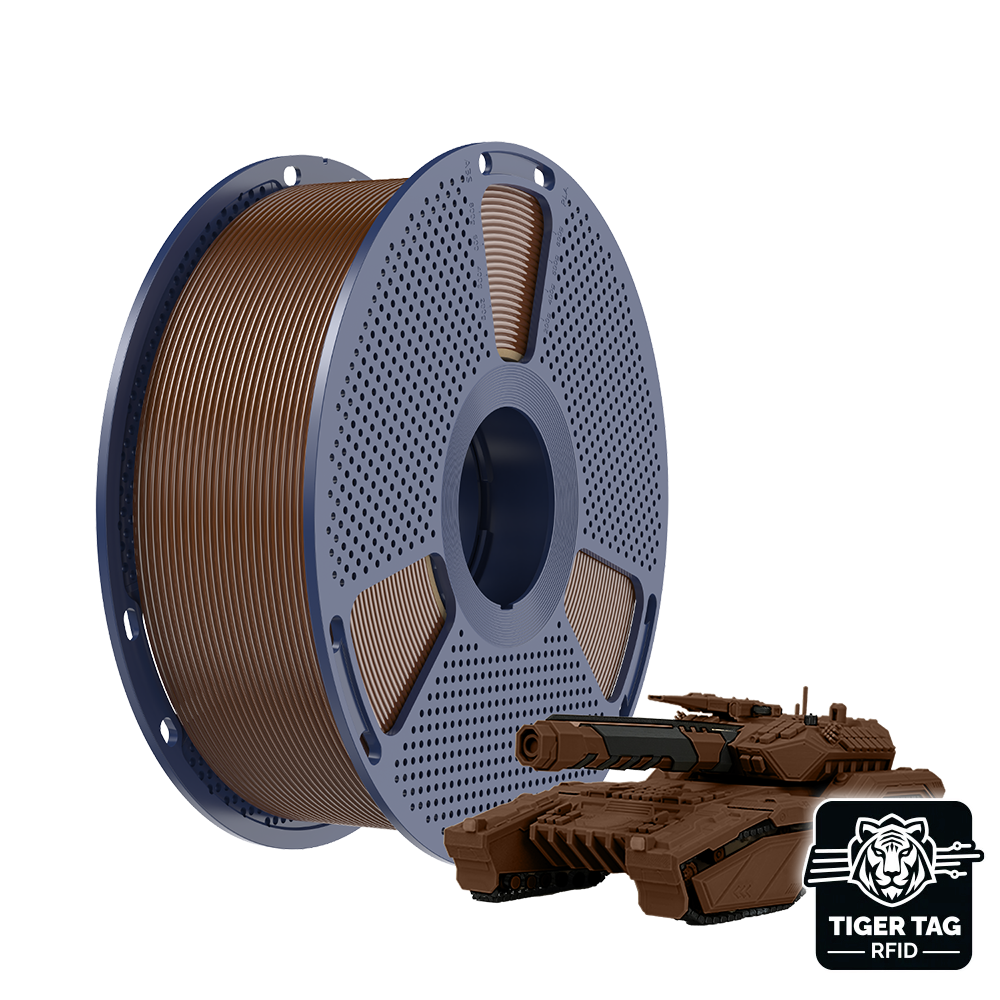 Sunlu - PLA - Café (Coffee) - 1,75 mm - 1 kg avec RFID TigerTag