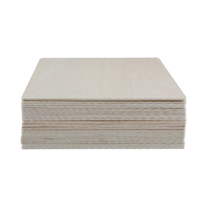Creality - 3 Plaques de Contreplaqué Mélaminé Tilleul (Basswood Sheets) - 30 x 30 cm - 10 mm