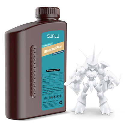 Sunlu Résine Standard Plus Blanc 1 kg