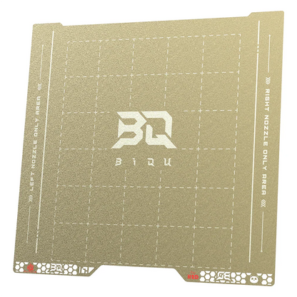 BIQU - Plateau d'impression Série H2D/H2S Bambu Pyrogrip - Grille PEI Texturée (Spring Steel Sheet Double-Sided Textured PEI Grid) - 355 x 346 mm