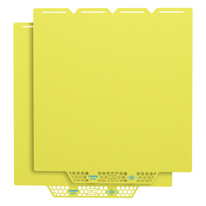 BIQU - Plateau CryoGrip Pro - Snapmaker U1 - Jaune glacé fin - (Glacier Fine Textures)