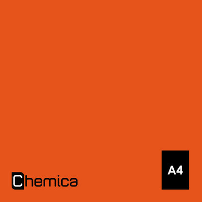 Chemica - Hotmark Revolution - Orange - Feuille 30 cm x 20 cm