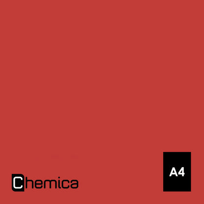 Chemica - Hotmark Revolution - Rouge (Red) - Feuille 30 cm x 20 cm