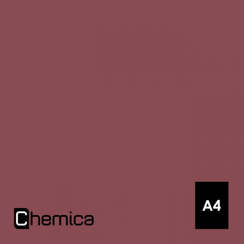 Chemica - Hotmark Revolution - Bordeaux (Burgundy) - Feuille 30 cm x 20 cm