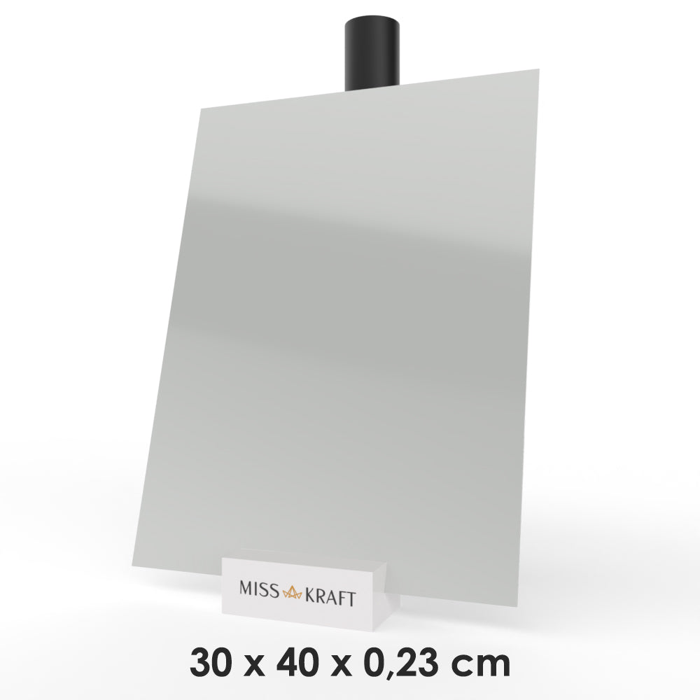 Plaque acrylique MissKraft - Gris