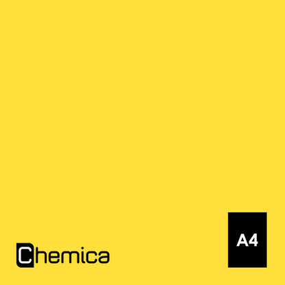 Chemica - Hotmark Revolution - Jaune Citron (Lemon Yellow) - Feuille 30 cm x 20 cm