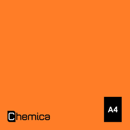 Chemica - Hotmark Revolution - Orange Fluo (Fluo Orange) - Feuille 30 cm x 20 cm