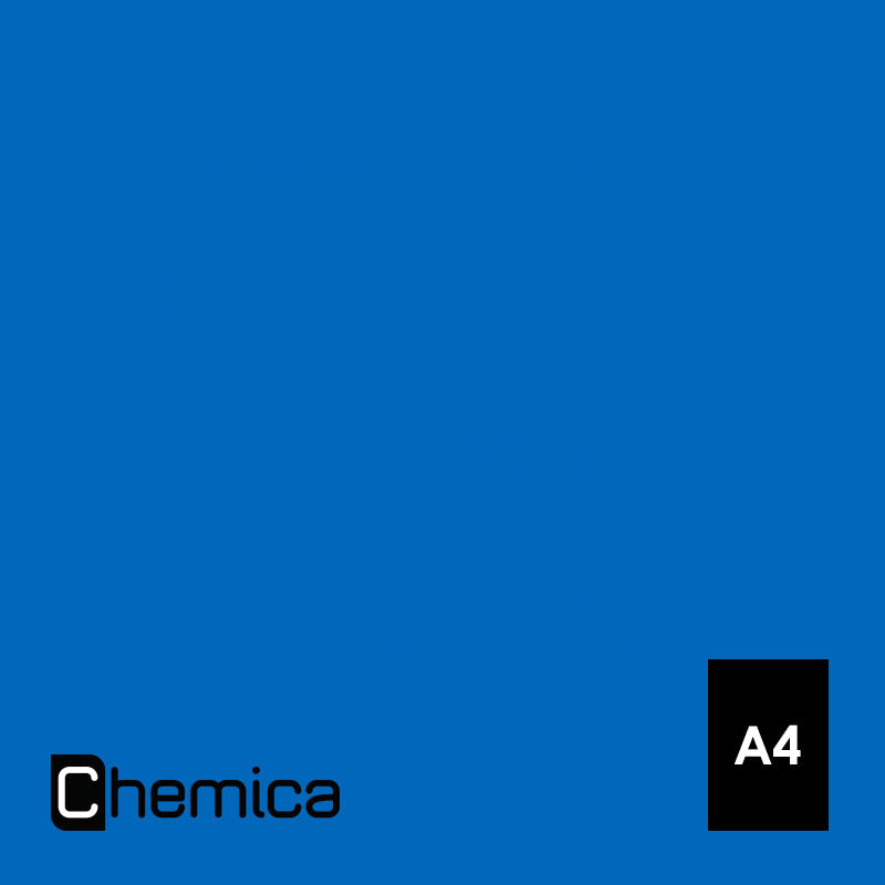 Chemica - Hotmark Revolution - Bleu Vif (Vivid Blue) - Feuille 30 cm x 20 cm