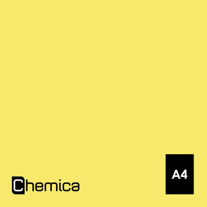 Chemica - Hotmark Revolution - Jaune Pastel (Pastel Yellow) - Feuille 30 cm x 20 cm