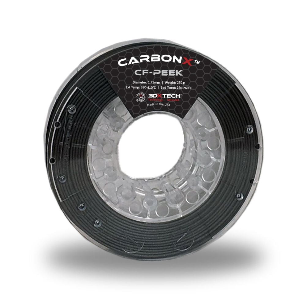 3DXTech - CarbonX PEEK+CF10 (Fibres de carbone) - 1,75 mm - 500g