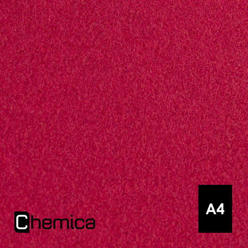 Chemica - Upperflock - Rouge (Red) - Feuille 30 cm x 20 cm