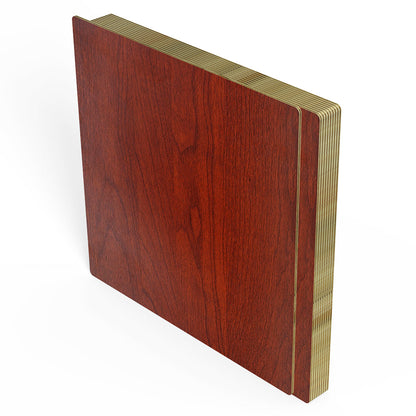Creality - 10 Plaques de Contreplaqué Mélaminé Palissandre (Rosewood Plywood Sheets) - 20 x 20 cm - 3 mm