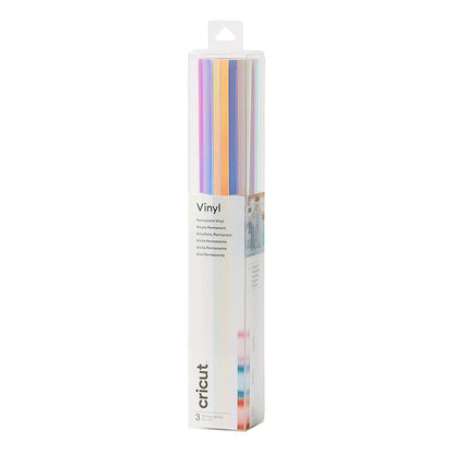Cricut - Assortiment Vinyles Holographiques - Opale/Rose/Bleu