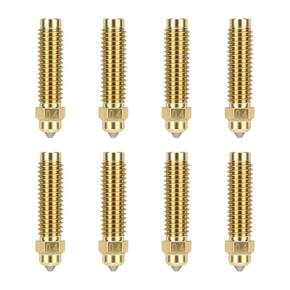 Elegoo - CC/CC2 - Kit de Buses en Laiton et Acier Trempé (Nozzle Kit) - 0.4 mm - 8 pcs