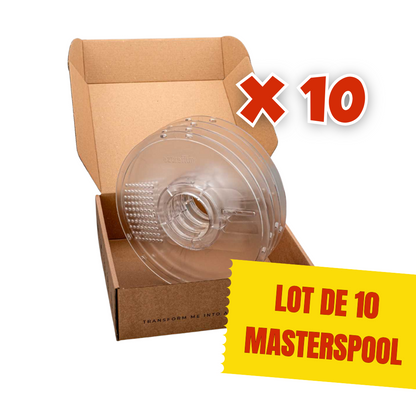 AzureFilm - Lot de 10 Masterspool Bobine Réutilisable ♻️ Consignées 🌿