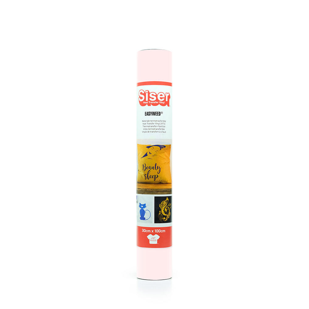 Siser - Basic Flex - Rouleau Thermocollant - (A0031) Rose Clair - 30 x 100 cm
