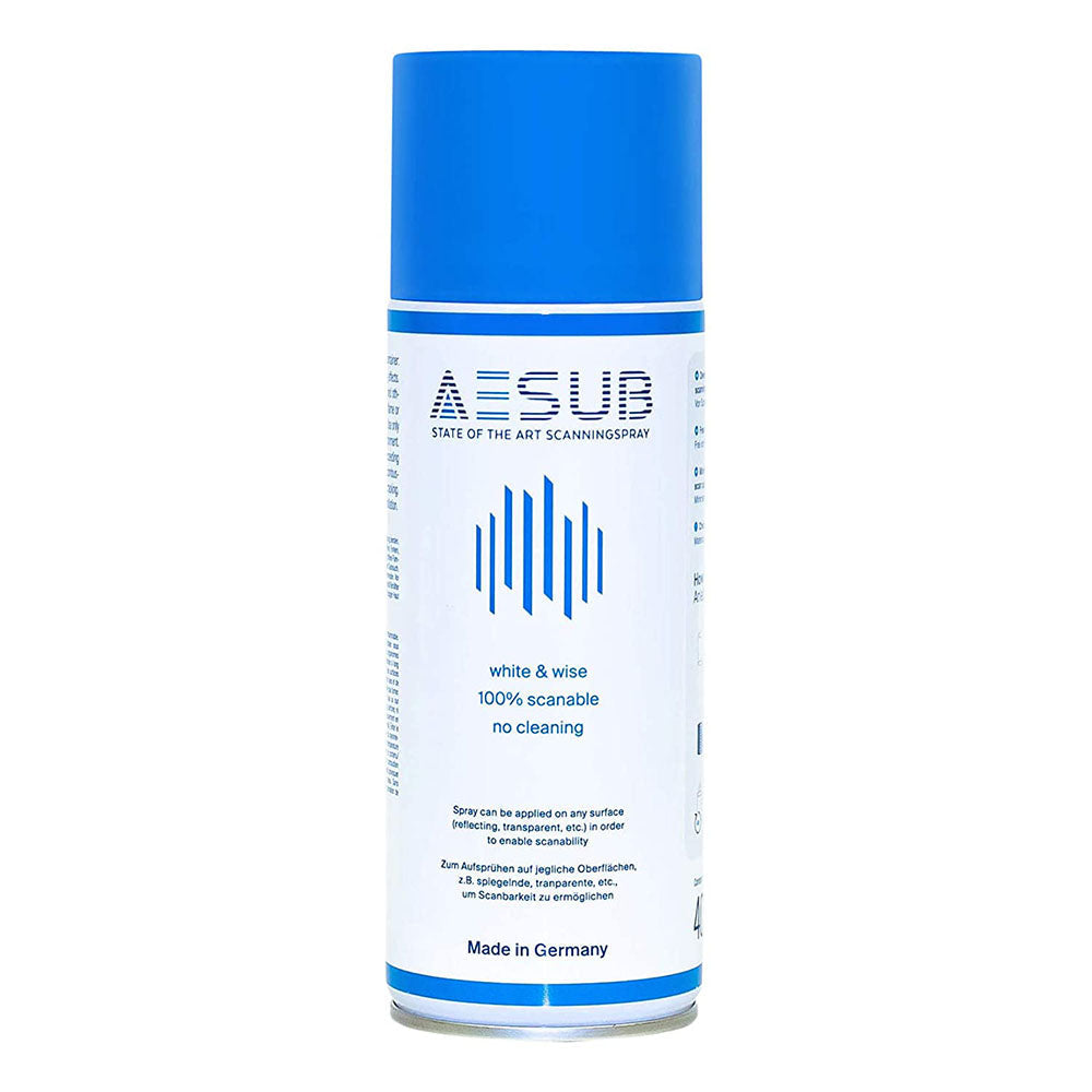 AESUB - Spray Matifiant 400 ml pour scanners 3D - Bleu
