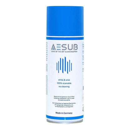 AESUB - Spray Matifiant 400 ml pour scanners 3D - Bleu