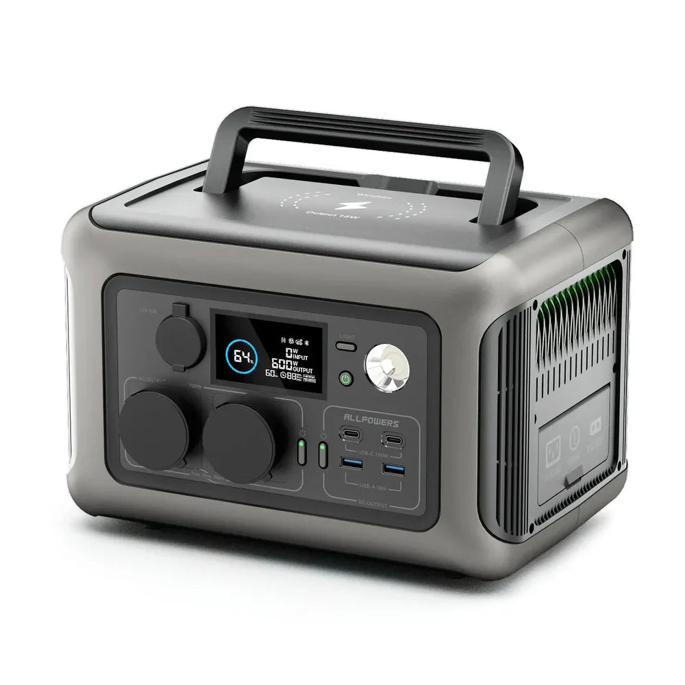 ALLPOWERS - R600 - Station électrique portable - 600W 299Wh
